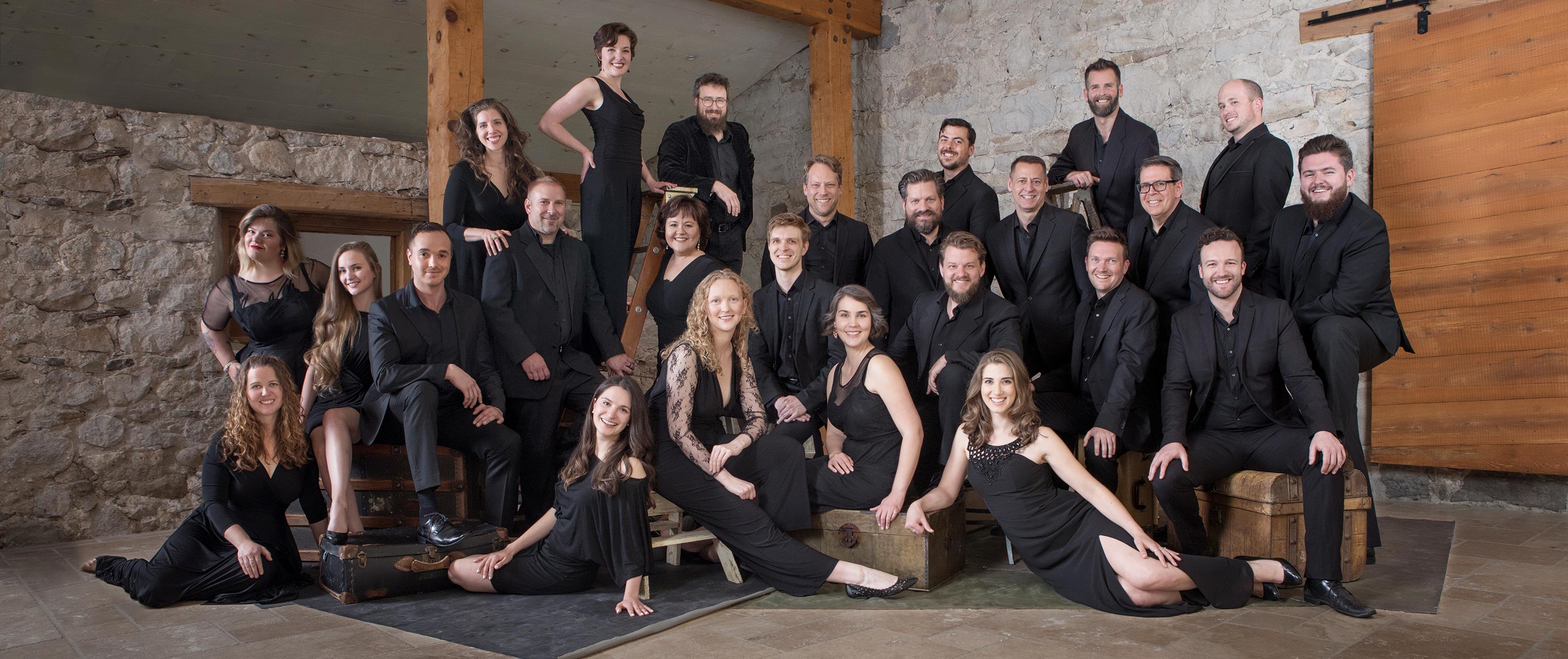 A group picture of The Elora Singers